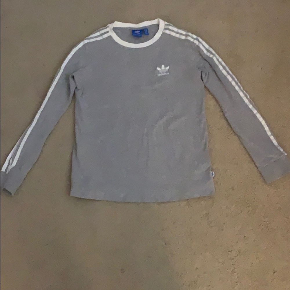 adidas gray sweatshirt